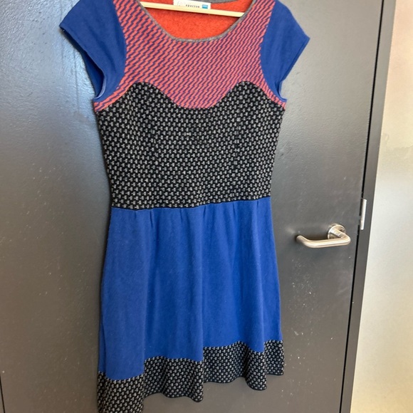 Sparrow (Anthropologie) M cotton/wool blend dress GUC - Picture 5 of 16